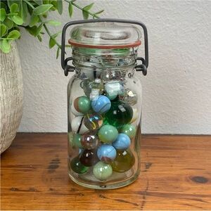 Vintage | Jar Of Marbles